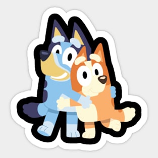 heeler sisters Sticker